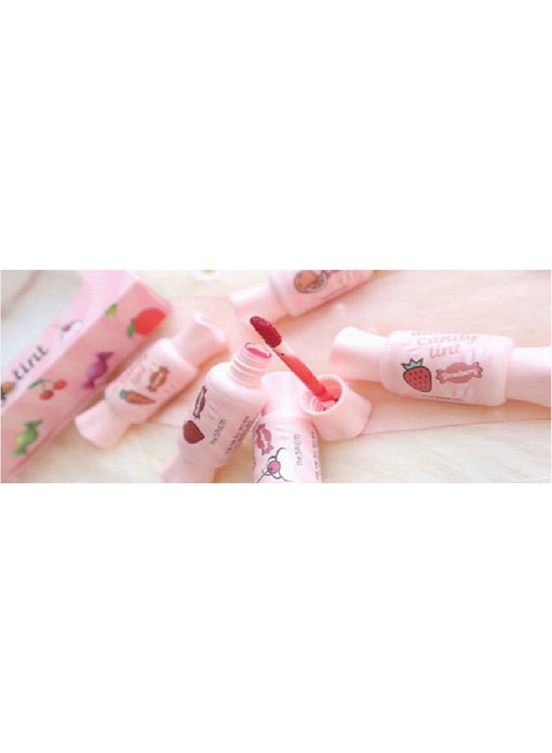 the SAEM Candy Tint Creamy Lipstick (Ointment) 04 Grapefruit - Image 5